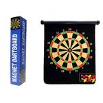 Tabla magnetica de darts, 47 cm, textil, neagra fotografia produsului View 3 S