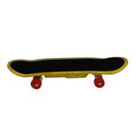 Mini Skateboard IdeallStore&reg;, Fingerboard Light, LED, 9.5 cm, negru fotografia produsului View 2 S