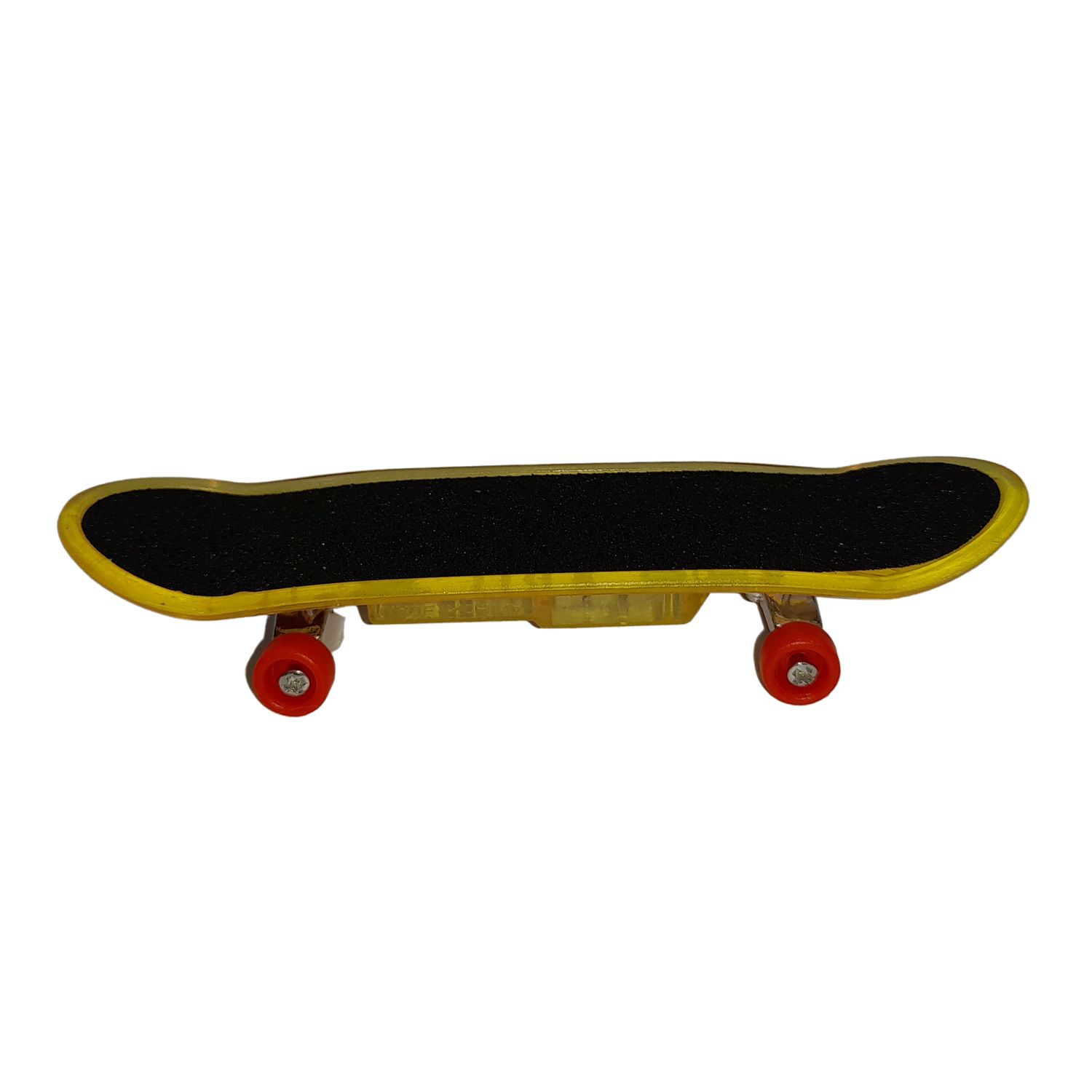 Mini Skateboard IdeallStore&reg;, Fingerboard Light, LED, 9.5 cm, negru fotografia produsului View 2 L