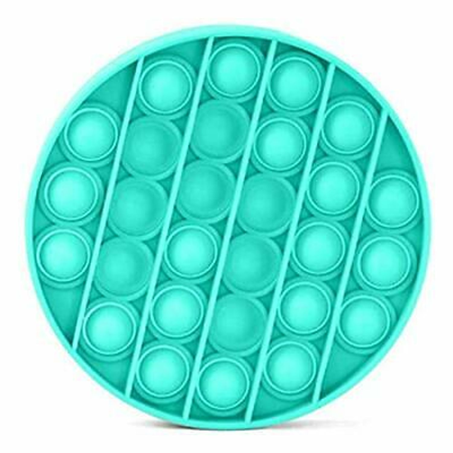 Jucarie antistres, Pop it, silicon, 13 cm, verde fotografia produsului View 2 L