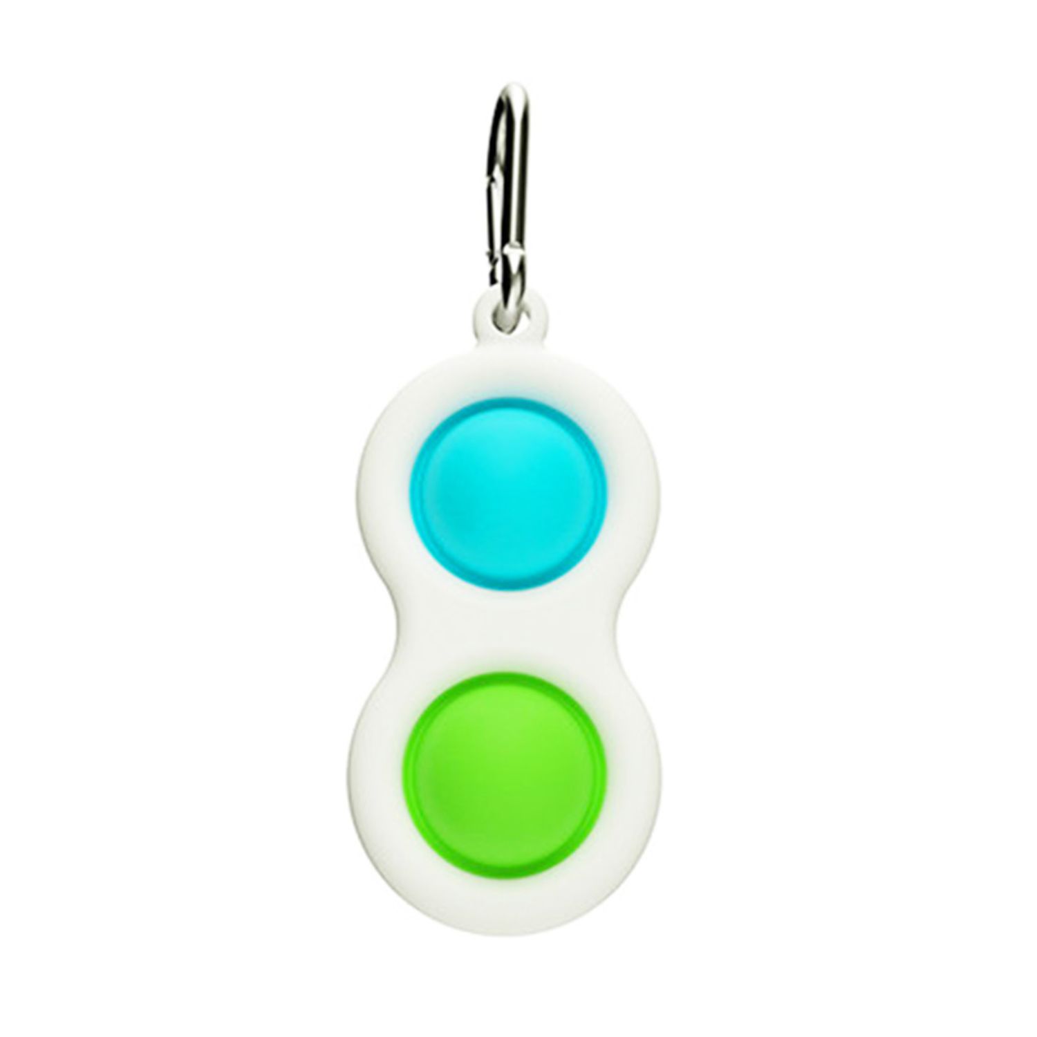 Jucarie antistres, Pop it, breloc, 8 cm, multicolor fotografia produsului