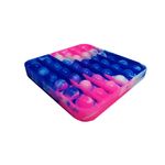 Jucarie antistres, Pop it, silicon, patrat, 13 cm, albastru fotografia produsului View 3 S
