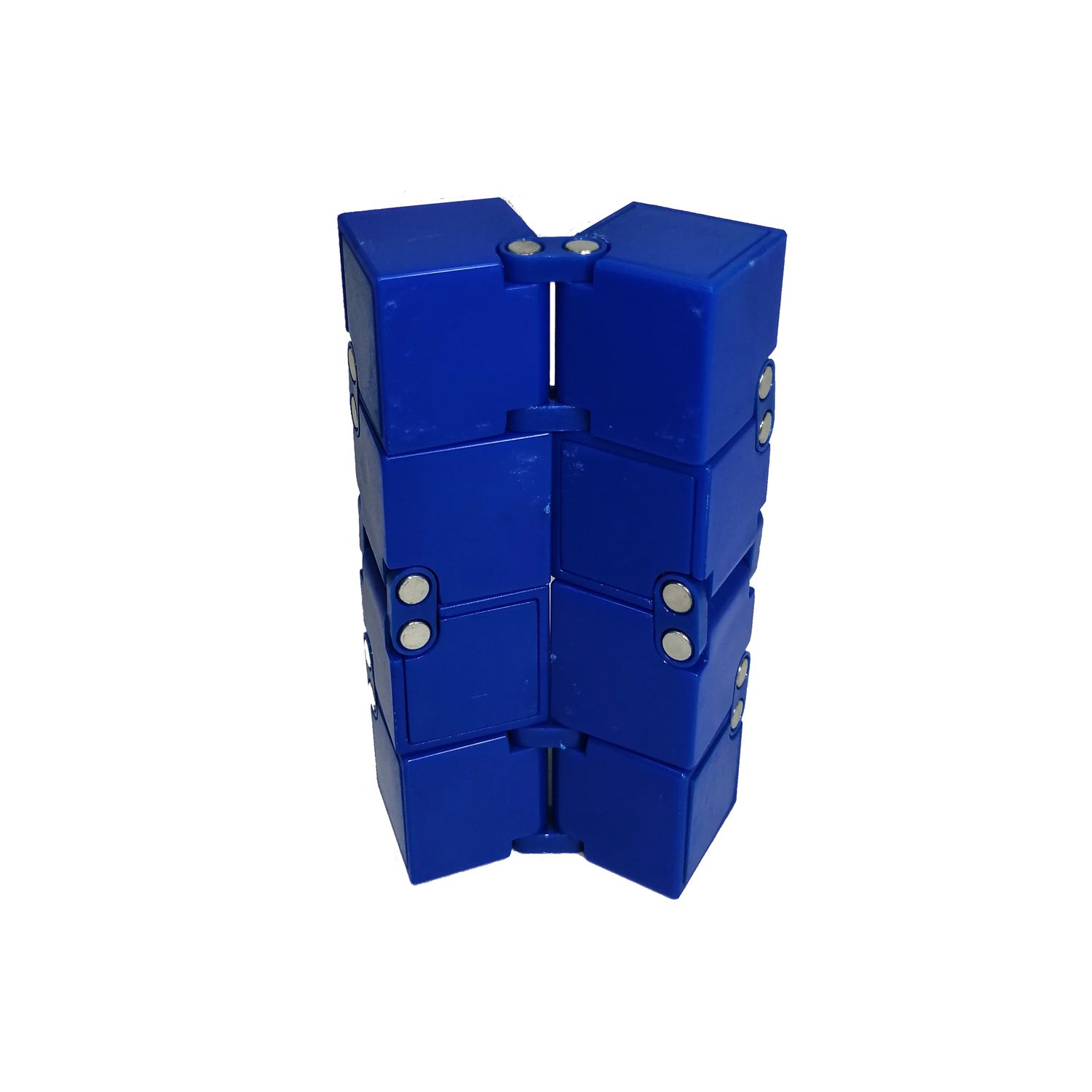 Jucarie antistres, cubul infinitului, 4 cm, plastic, albastru fotografia produsului View 5 L