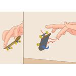 Mini Skateboard, Fingerboard Extreme, 9.5 cm, negru fotografia produsului View 8 S