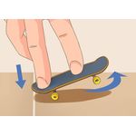 Mini Skateboard, Fingerboard Extreme, 9.5 cm, negru fotografia produsului View 7 S