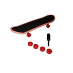 Mini Skateboard, Fingerboard Extreme, 9.5 cm, negru fotografia produsului