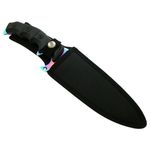 Cutit de vanatoare IdeallStore&reg;, Rainbow Element, 30.5 cm, otel inoxidabil, multicolor fotografia produsului View 8 S