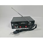 Amplificator bluetooth digital, tip Statie, 2 x 30 W, intrari USB-SD, doua intrari microfon fotografia produsului View 7 S