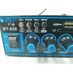 Amplificator bluetooth digital, tip Statie, 2 x 30 W, intrari USB-SD, doua intrari microfon fotografia produsului View 4 S