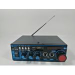 Amplificator bluetooth digital, tip Statie, 2 x 30 W, intrari USB-SD, doua intrari microfon fotografia produsului View 3 S