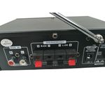 Amplificator digital, tip Statie, 2x20 W, Bluetooth, telecomanda, intrari USB, SD CARD, microfon fotografia produsului View 6 S