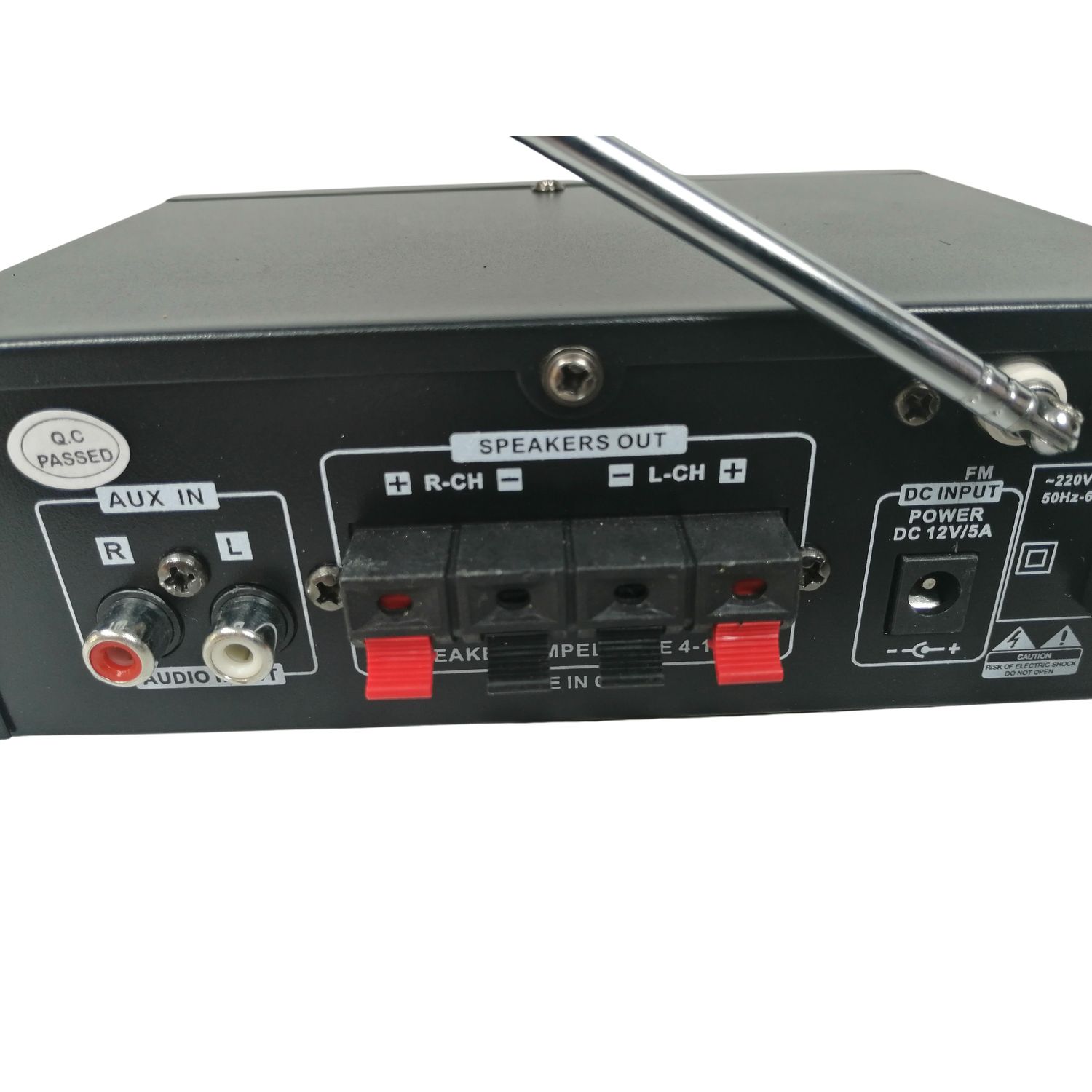 Amplificator digital, tip Statie, 2x20 W, Bluetooth, telecomanda, intrari USB, SD CARD, microfon fotografia produsului View 6 L
