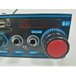 Amplificator bluetooth digital, tip Statie, 2 x 30 W, intrari USB-SD, doua intrari microfon fotografia produsului View 5 S