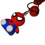 Breloc Spiderman pentru copii, cauciuc, rosu, 21 cm fotografia produsului View 2 S