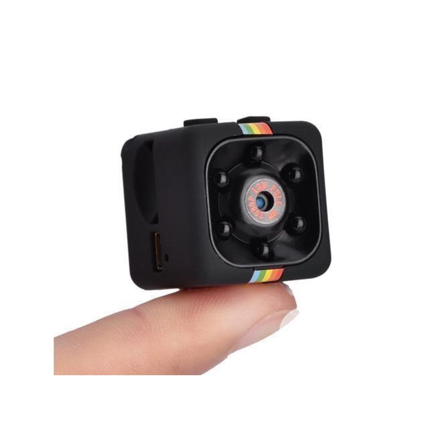 Mini-camera de supraveghere IdeallStore&reg;, Tiny Surveillance, Full HD, 30 fps, negru fotografia produsului View 7 L