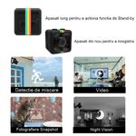 Mini-camera de supraveghere IdeallStore&reg;, Tiny Surveillance, Full HD, 30 fps, negru fotografia produsului View 11 S