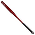 Bata de baseball IdeallStore&reg;, Home Run, aluminiu, 80 cm, rosu fotografia produsului