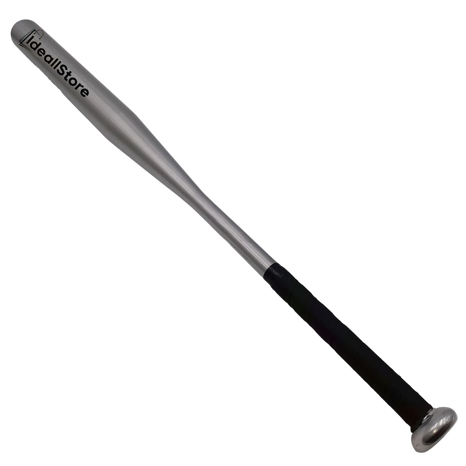 Bata de baseball IdeallStore&reg;, Home Run, aluminiu, 80 cm, argintiu fotografia produsului
