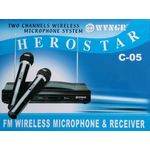Set microfoane wireless si reciever C-05, cutit spaniol cadou fotografia produsului View 3 S