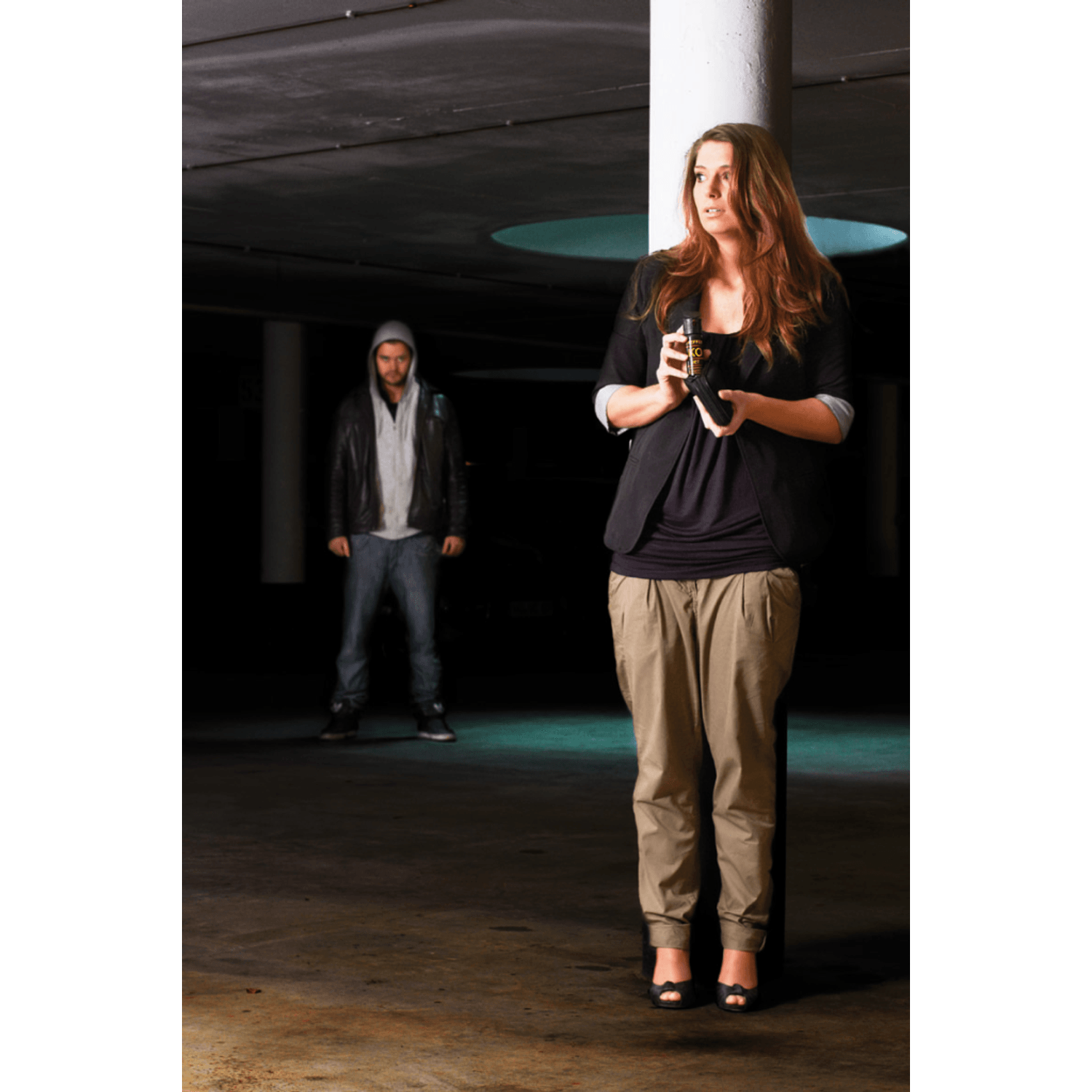 Spray cu piper Pfeffer KO, dispersant, auto-aparare, prindere curea, 50 ml fotografia produsului View 6 L