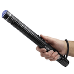 Baston electrosoc si lanterna IdeallStore&reg;, Rowdy X8, metalic, 35 cm, negru fotografia produsului View 6 S