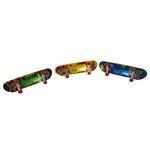Set mini Skateboard IdeallStore&reg;, Fingerboard Light, LED, 9.5 cm, multicolor fotografia produsului View 4 S