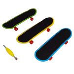 Set mini Skateboard IdeallStore&reg;, Fingerboard Light, LED, 9.5 cm, multicolor fotografia produsului