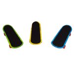 Set mini Skateboard IdeallStore&reg;, Fingerboard Light, LED, 9.5 cm, multicolor fotografia produsului View 2 S