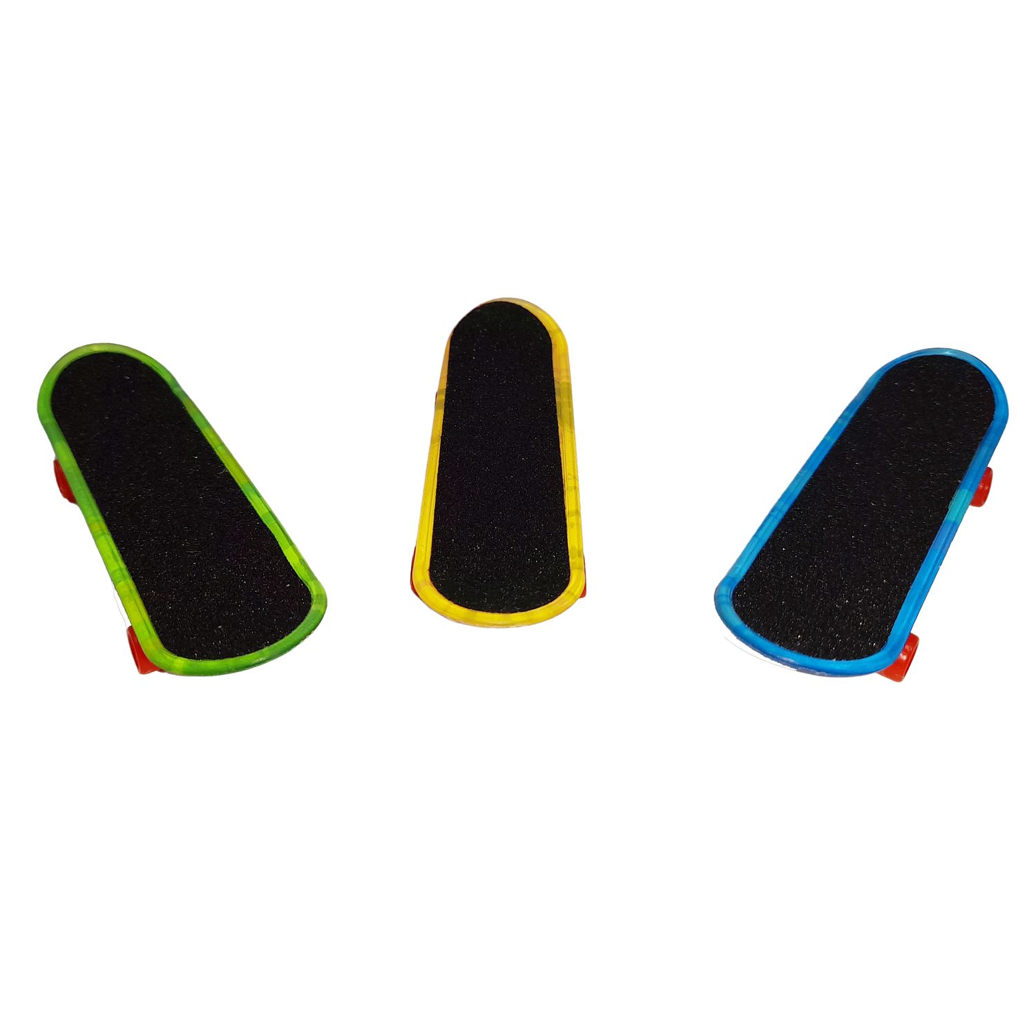 Set mini Skateboard IdeallStore&reg;, Fingerboard Light, LED, 9.5 cm, multicolor fotografia produsului View 2 L