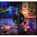 Instalatie de Craciun IdeallStore&reg;, Jolly Spirit, joc de lumini, multicolor, 500 lumini, 36 metri fotografia produsului View 6 S