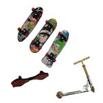 Set de mini jucarii IdeallStore&reg;, Fingerboard Street, plastic, multicolor fotografia produsului