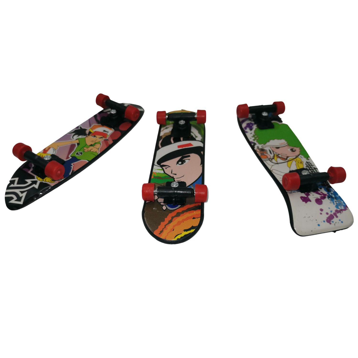 Set de mini jucarii IdeallStore&reg;, Fingerboard Street, plastic, multicolor fotografia produsului View 3 L