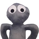 Jucarie de plus IdeallStore&reg; Roblox Backrooms, One Entity, 30 cm, gri fotografia produsului View 2 S