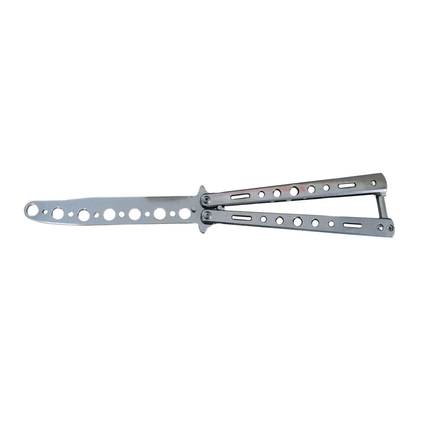 Briceag fluture de antrenament, otel inoxidabil, Silver Blade, 22.5 cm, argintiu fotografia produsului