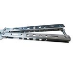 Briceag fluture de antrenament, otel inoxidabil, Silver Blade, 22.5 cm, argintiu fotografia produsului View 3 S