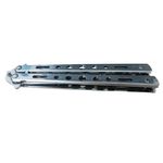 Briceag fluture de antrenament, otel inoxidabil, Silver Blade, 22.5 cm, argintiu fotografia produsului View 5 S