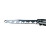 Briceag fluture de antrenament, otel inoxidabil, Silver Blade, 22.5 cm, argintiu fotografia produsului View 4 S