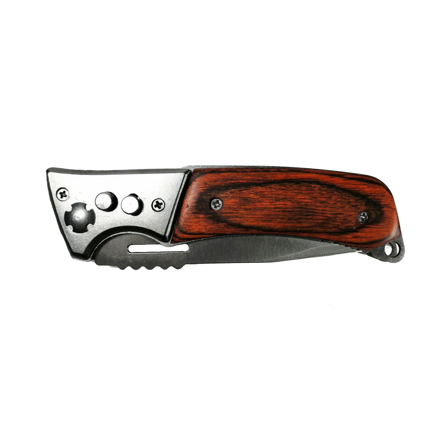 Cutit Stainless steel, pentru camping, 20 cm, husa cadou, automatic fotografia produsului View 3 L