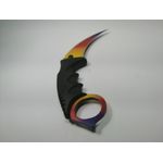 Cutit Karambit, tricolor 18.5 cm fotografia produsului View 11 S