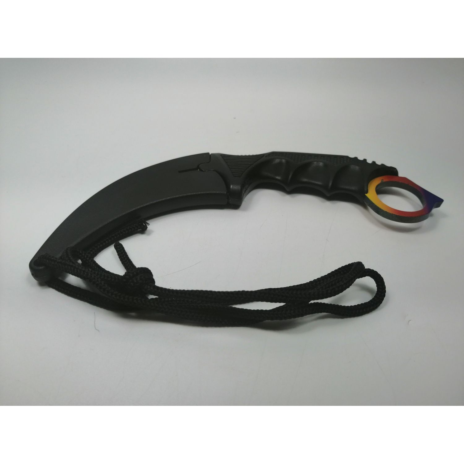 Cutit Karambit, tricolor 18.5 cm fotografia produsului View 8 L