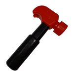 Set scule de jucarie IdeallStore&reg;, Working Belt, plastic, 75 cm, rosu fotografia produsului View 6 S