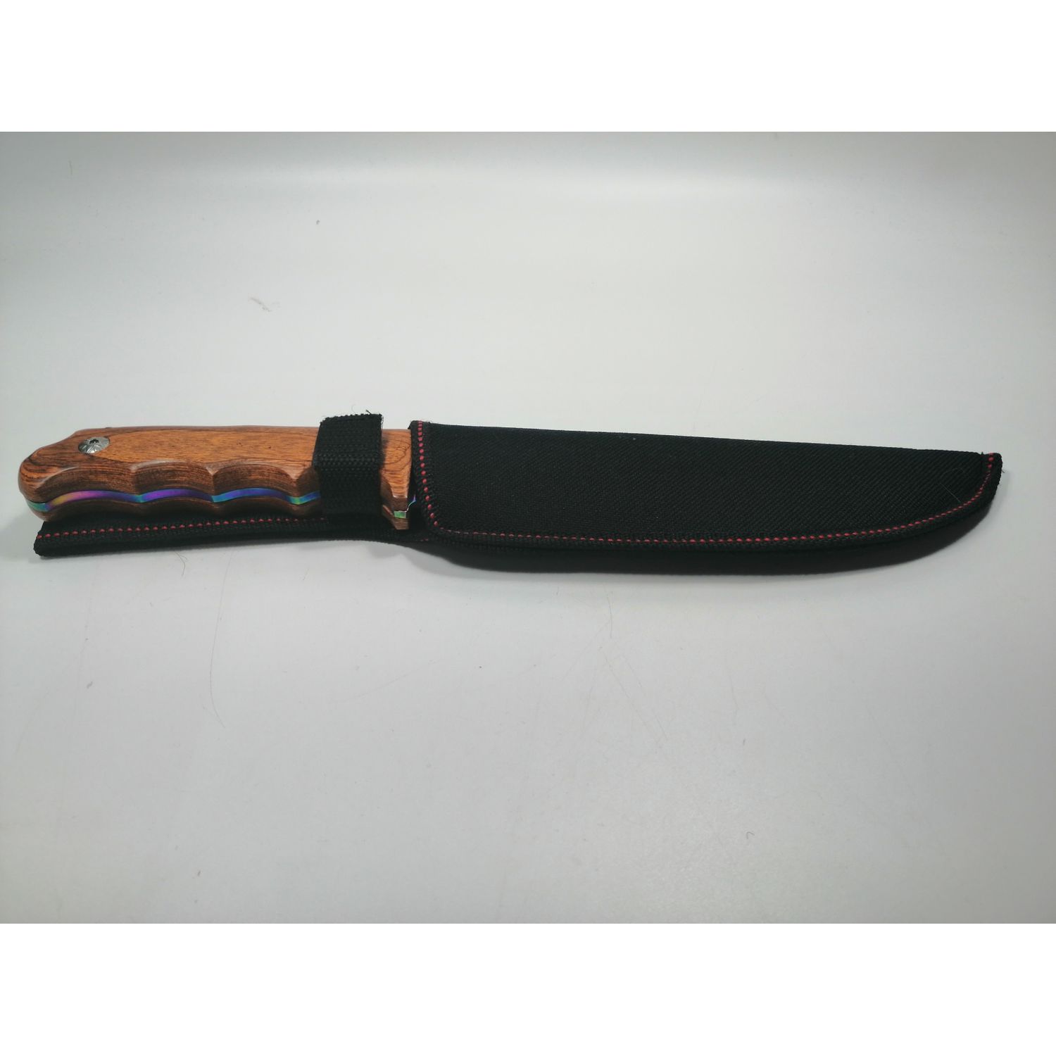 Cutit de vanatoare, Wood Rainbow, 33 cm, multicolor fotografia produsului View 6 L