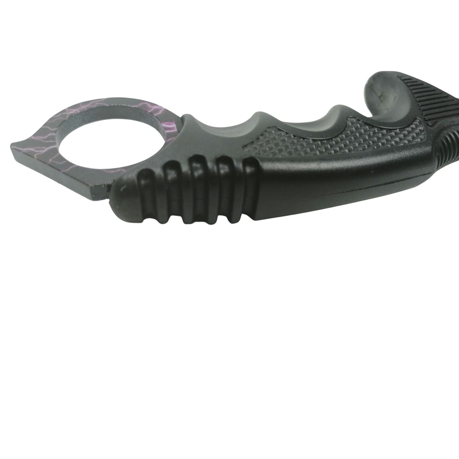 Cutit Karambit de antrenament, Purple Lightning 18.5 cm fotografia produsului View 3 L