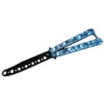 Cutit, Briceag fluture, Butterfly, Happy Skulls, pentru antrenament, 22 cm fotografia produsului