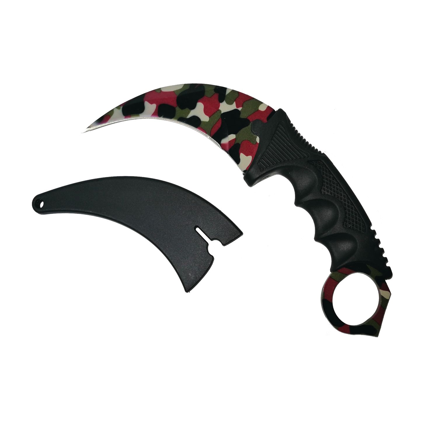 Cutit-Karambit, Comando Blade, 18.5 cm, camuflaj fotografia produsului View 12 L