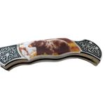 Cutit-briceag, otel inoxidabil, Wild Bear, 18.5 cm, argintiu fotografia produsului View 3 S
