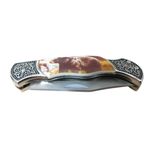 Cutit-briceag, otel inoxidabil, Wild Bear, 18.5 cm, argintiu fotografia produsului View 5 S