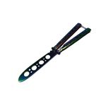 Cutit, Briceag fluture, Rainbow Style, pentru antrenament, 21.5 cm fotografia produsului View 2 S