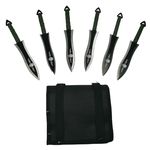 Set antrenament IdeallStore, nunceag si cutite de aruncat, multicolor fotografia produsului View 2 S