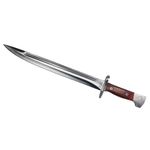 Cutit pentru camping si vanatoare, model AK, 39 cm, argintiu fotografia produsului